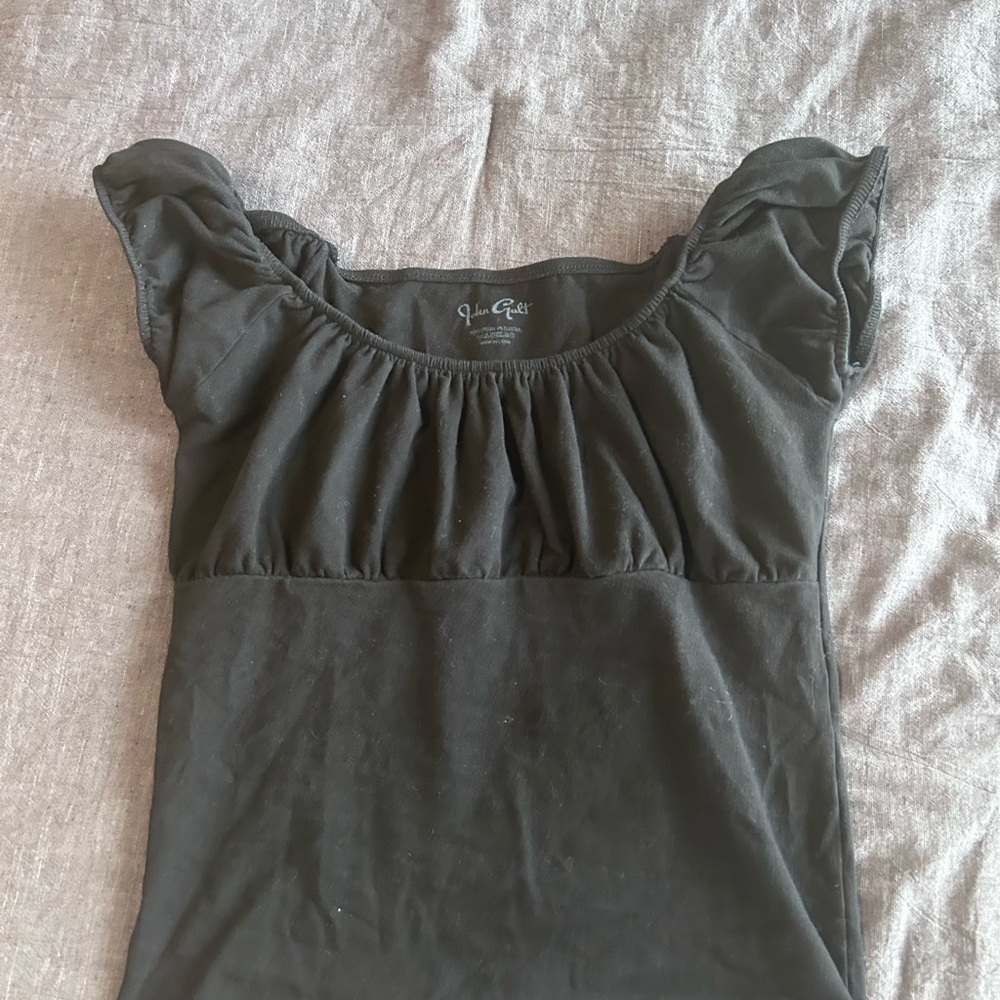 Brandy Melville Black Short Sleeve Top
